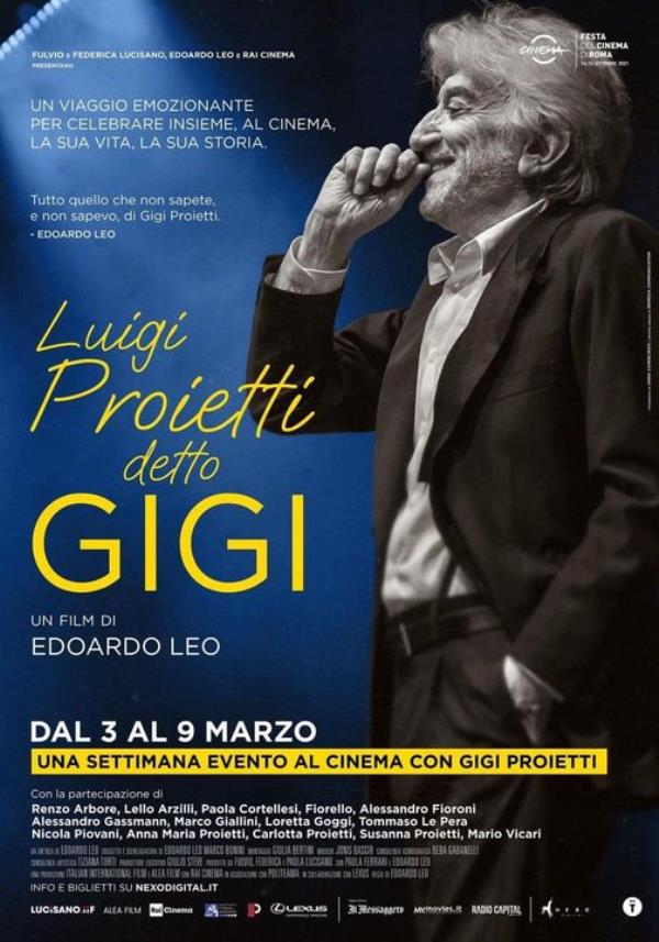 images Il Teatro Comunale di Catanzaro ospiterà dal 3 all’8 marzo “Luigi Proietti detto Gigi”, il film di Edoardo Leo

