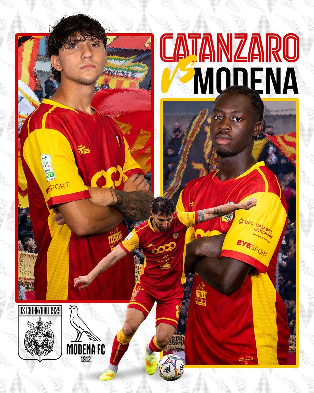 images Serie BKT, Catanzaro e Modena in campo alle 19: le formazioni ufficiali