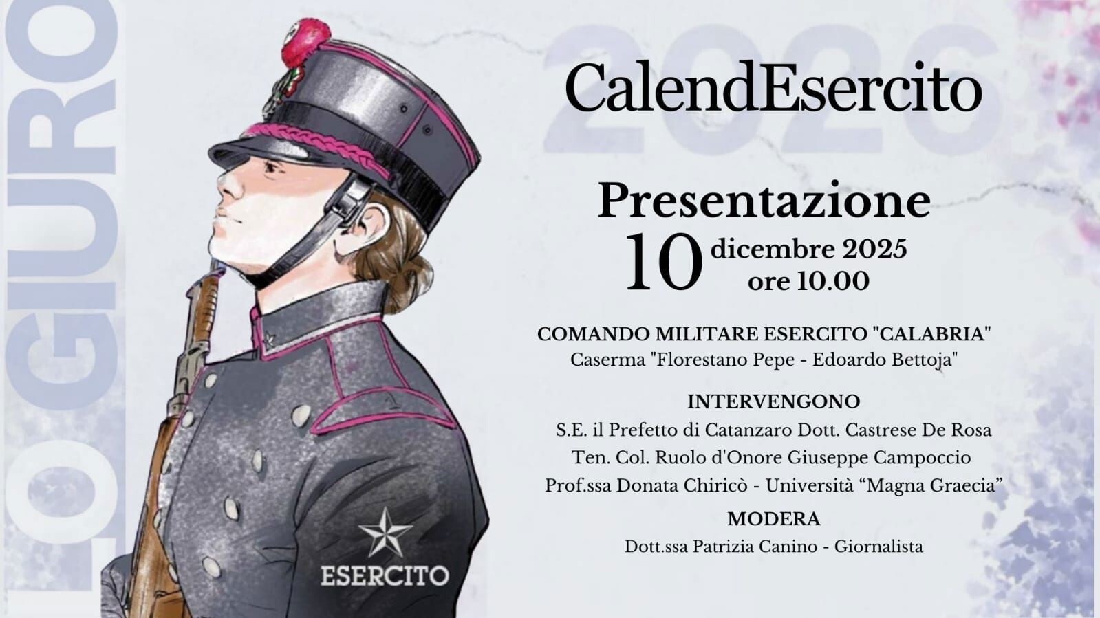 images Catanzaro, l'Esercito presenta il CalendEsercito: focus dell’edizione 2026  i Valori  