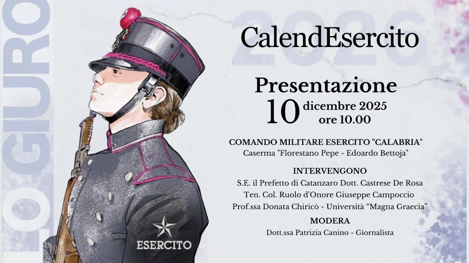 Catanzaro, l'Esercito presenta il CalendEsercito: focus dell’edizione 2026  i Valori  
