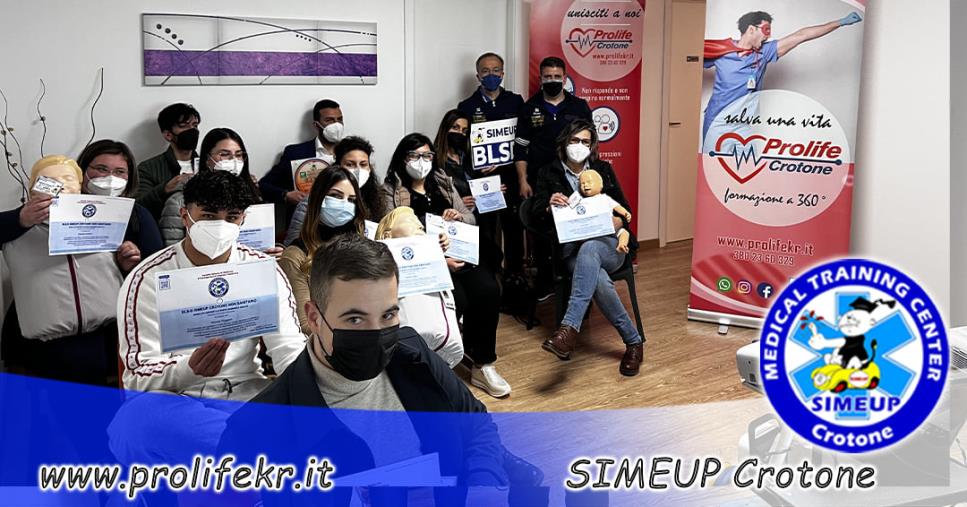 images Essere pronti a salvare una vita: successo per il corso BLSD promosso da Simeup a Cirò Marina