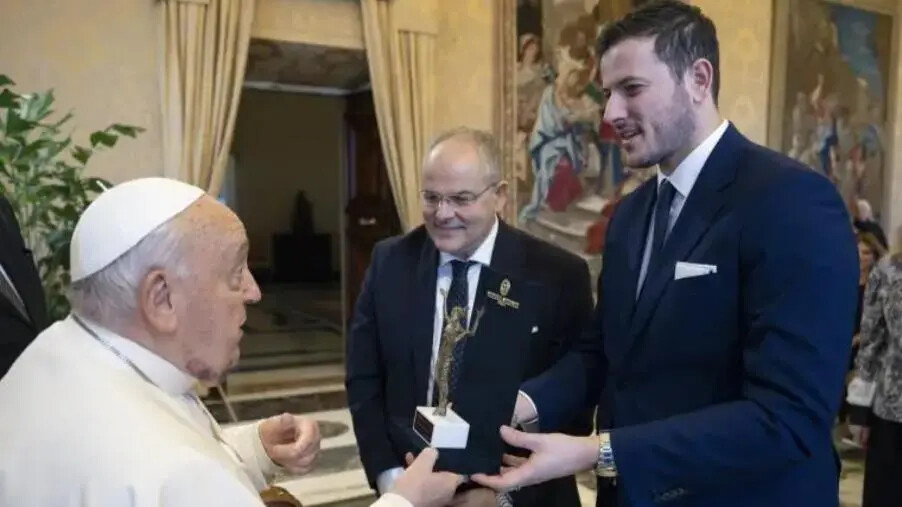 images “Concerto con i Poveri”, Michele e Antonio Affidato incontrano Papa Francesco 
