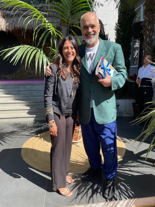 images Rosaria Succurro a Valona con il Premier albanese Edi Rama: intensificati i rapporti istituzionali fra l’Albania e la Provincia di Cosenza
