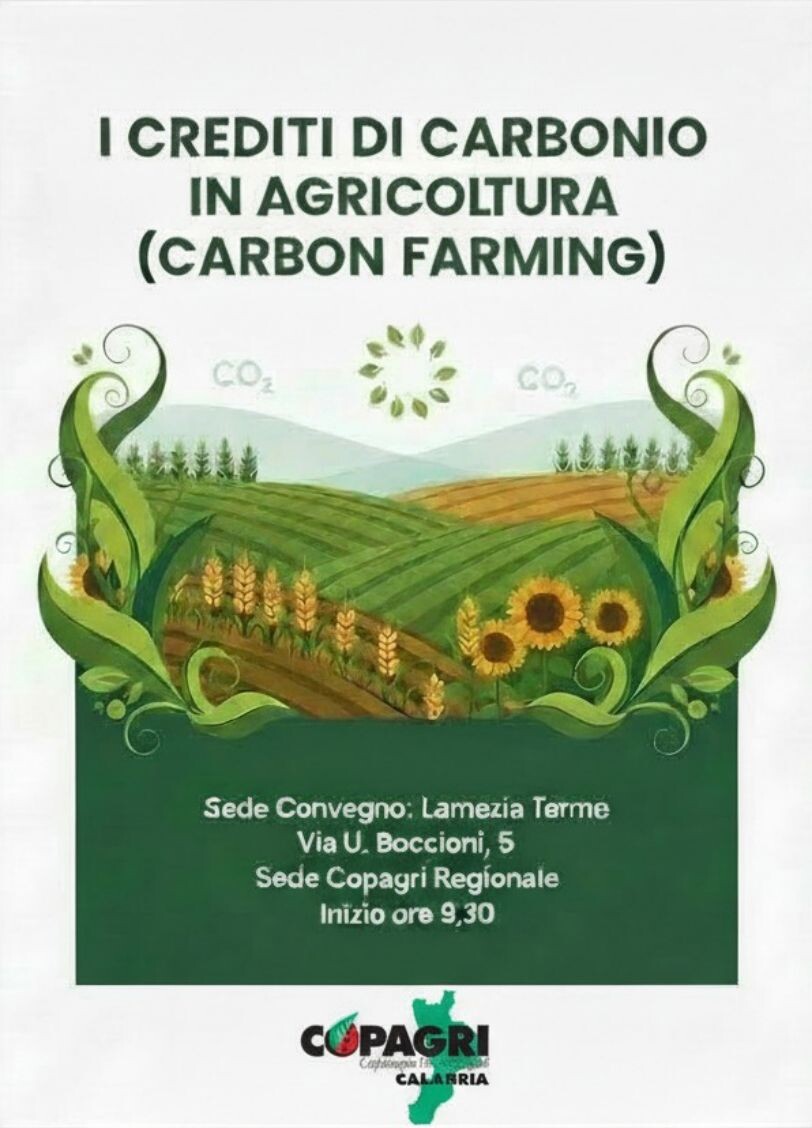 images Lamezia, domani il focus sui crediti di carbonio in agricoltura con il presidente della Copagri Calabria e gli esperti del settore