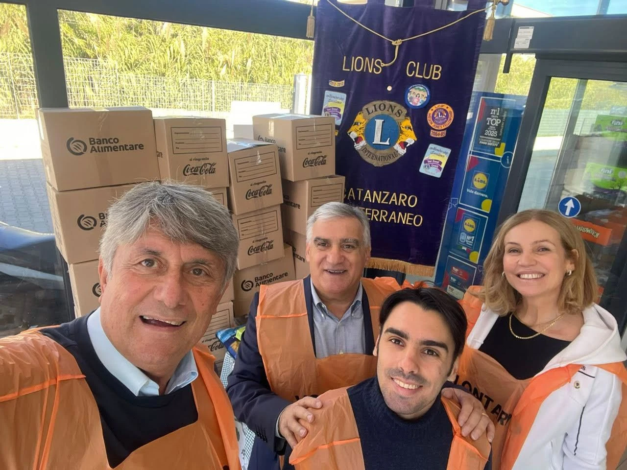 Catanzaro, i Lions Club in prima linea per la Giornata Nazionale della Colletta Alimentare