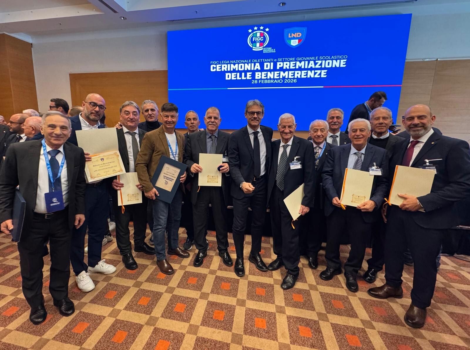 images Benemerenza della Lega Nazionale Dilettanti, premiati i catanzaresi Basile, Ceravolo e Mirarchi