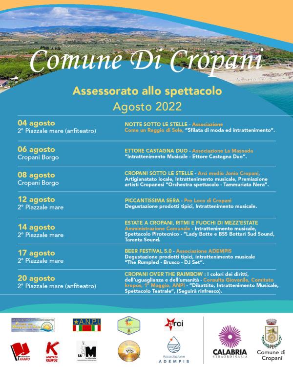 Estate a Cropani, presentati gli appuntamenti in calendario tra tradizioni, musica, gusto e confronto images Estate a Cropani, presentati gli appuntamenti in calendario tra tradizioni, musica, gusto e confronto