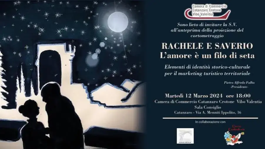 images La storia d’amore di Rachele e Saverio, martedì a Catanzaro l’anteprima della proiezione del corto