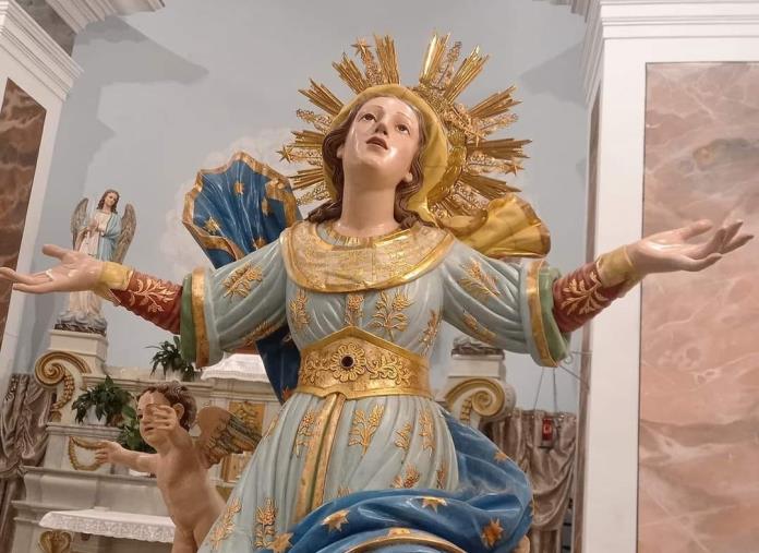 images Gimigliano, la parrocchia si prepara a festeggiare il giorno dell'Assunzione 