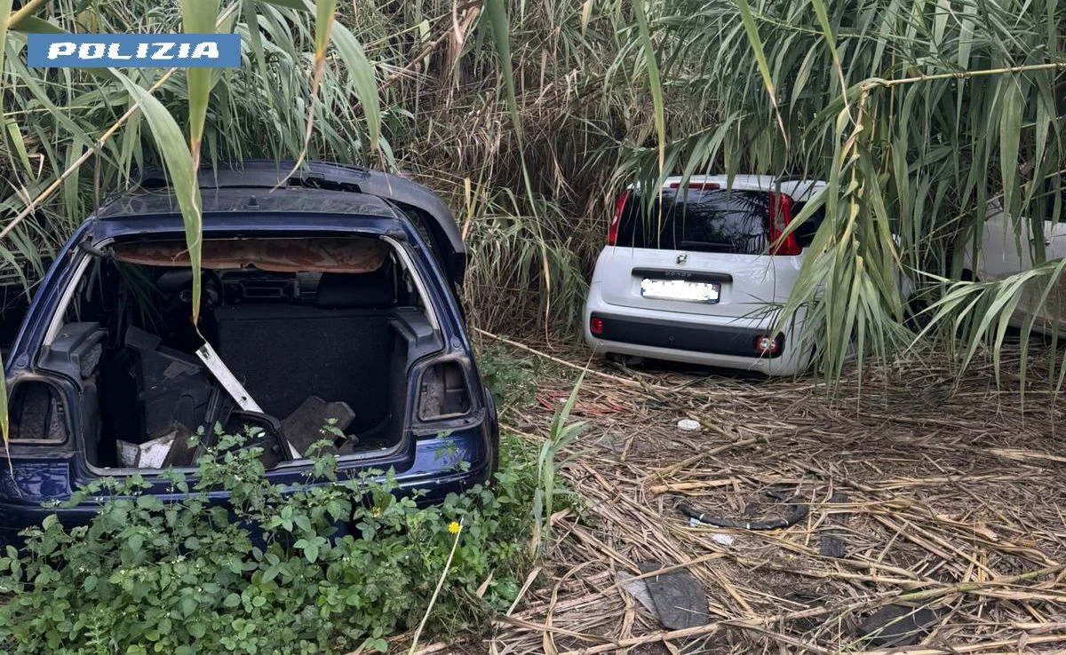 “Focus 'Ndrangheta” nel Reggino: elevate multe e scoperto un deposito di auto rubate 