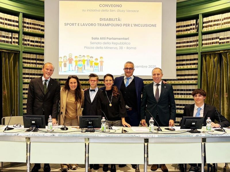 images Disabilità, sport e lavoro: Giusy Versace ne ha parlato in un convegno al Senato