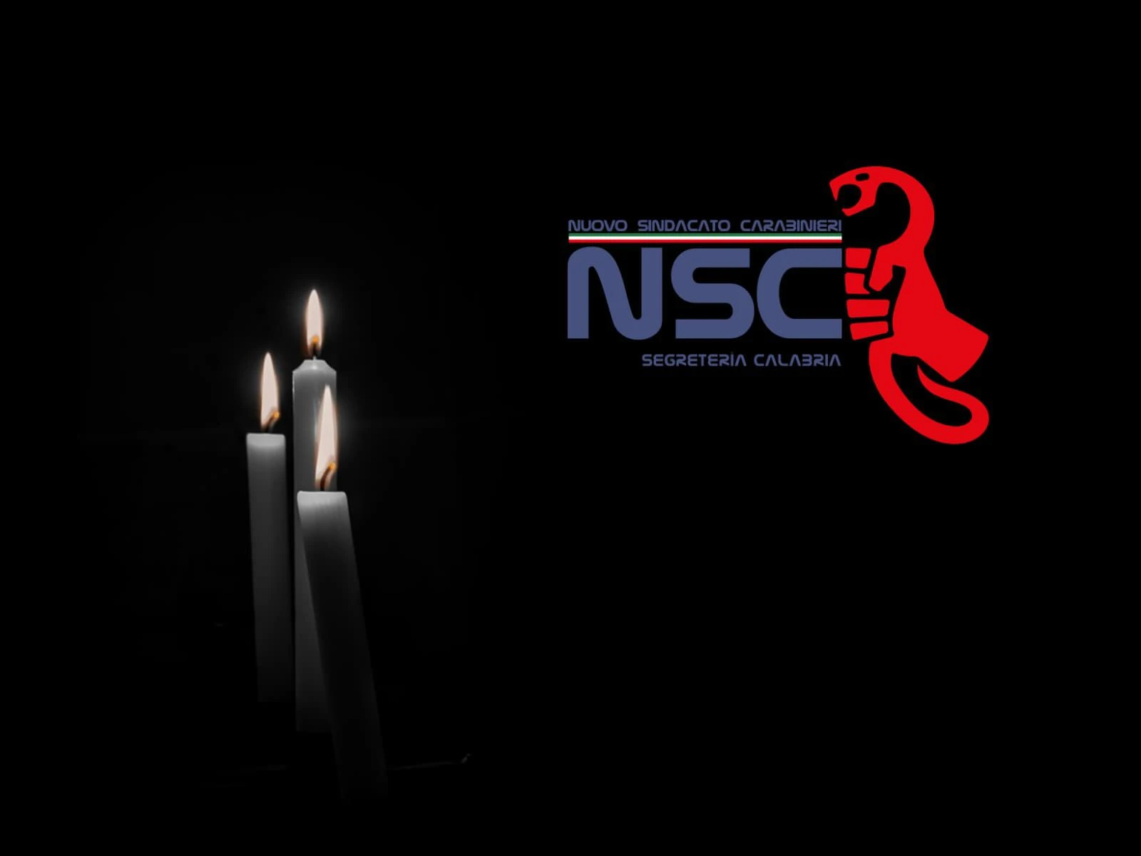 Suicidio carabiniere a Catanzaro, il cordoglio di NSC:&nbsp;“Una piaga che non accenna a fermarsi”