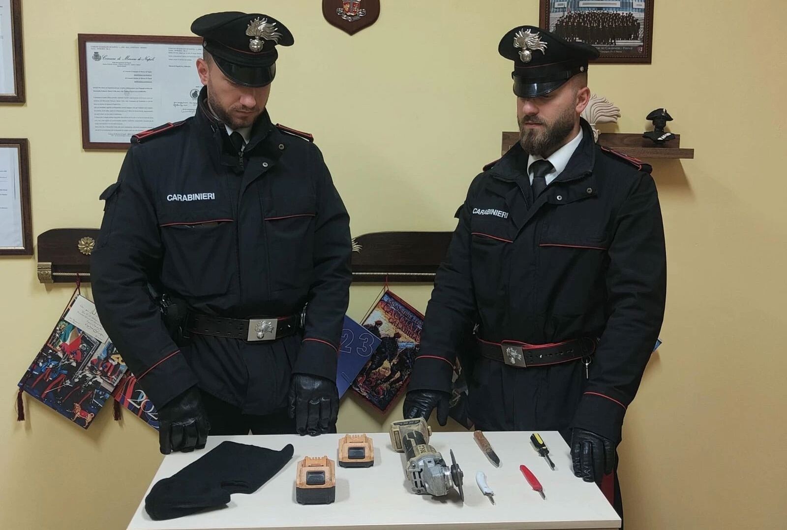 images Simeri Crichi, Carabinieri sventano maxi-furto ai danni di un’impresa edile: quattro denunciati