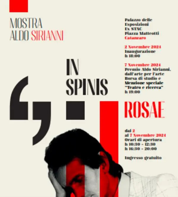 images "In Spinis Rosae", all'Ex Stac la chiusura della mostra e consegna del "Premio Aldo Sirianni"
