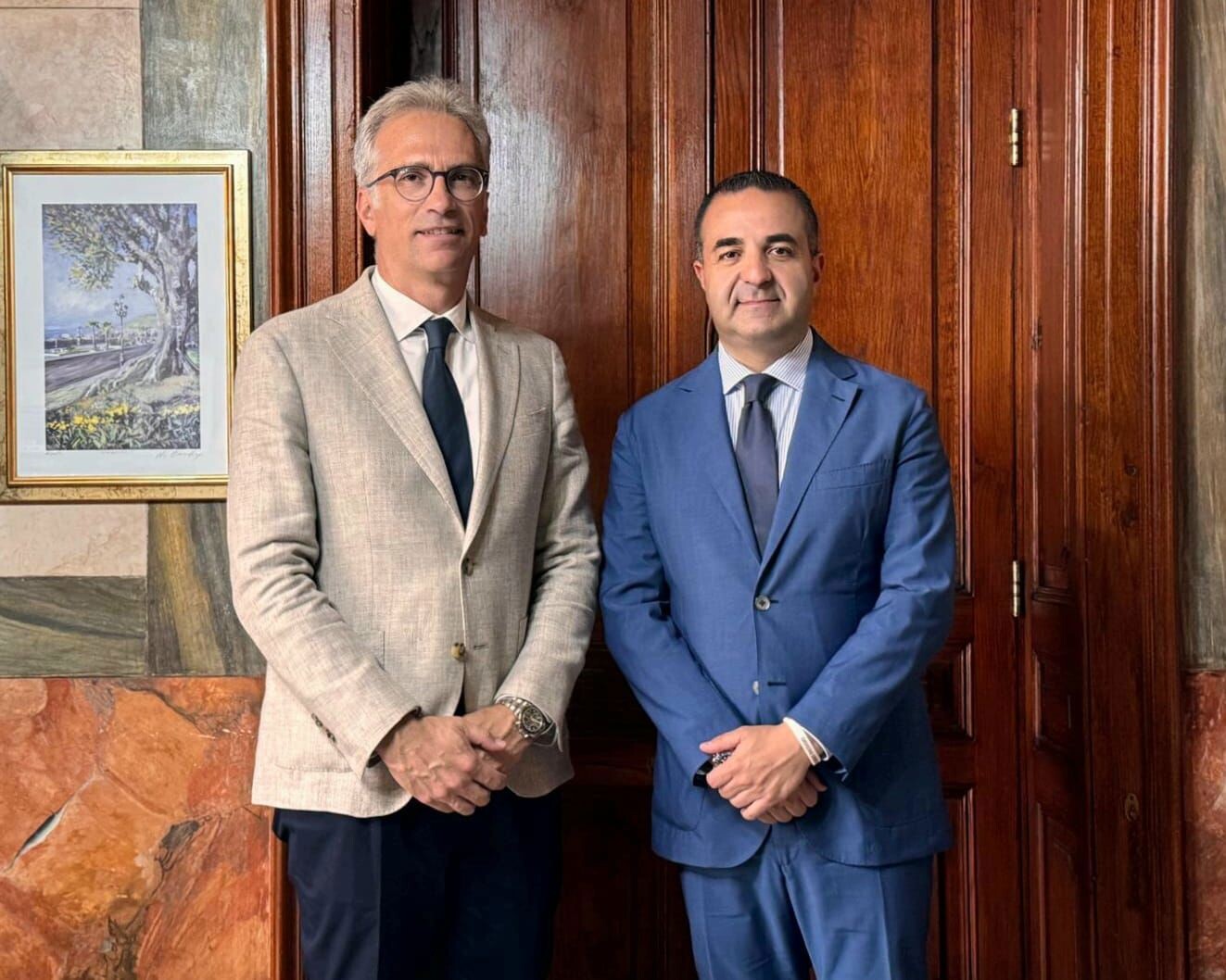 images Reggio, incontro operativo tra i vertici della Camera di Commercio e il neo sindaco per il futuro del territorio