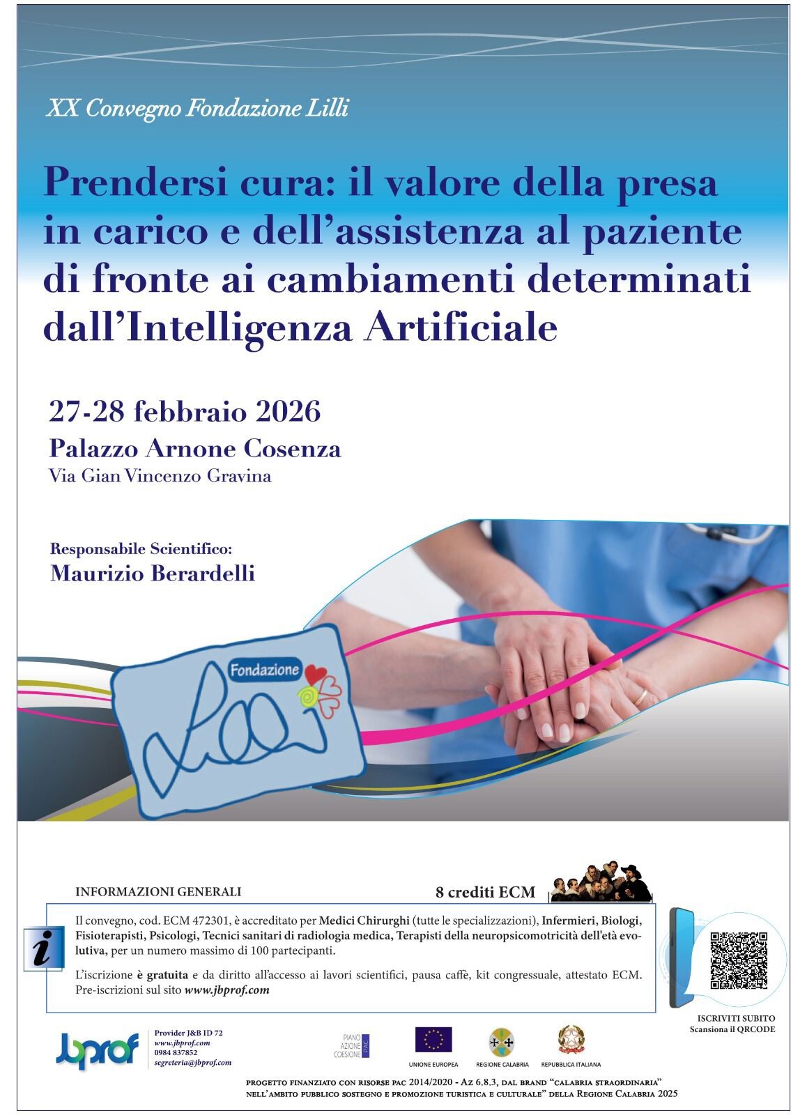 Cosenza si prepara a celebrare il XX Convegno scientifico della 'Fondazione Lilli Funaro' images Cosenza si prepara a celebrare il XX Convegno scientifico della 'Fondazione Lilli Funaro'