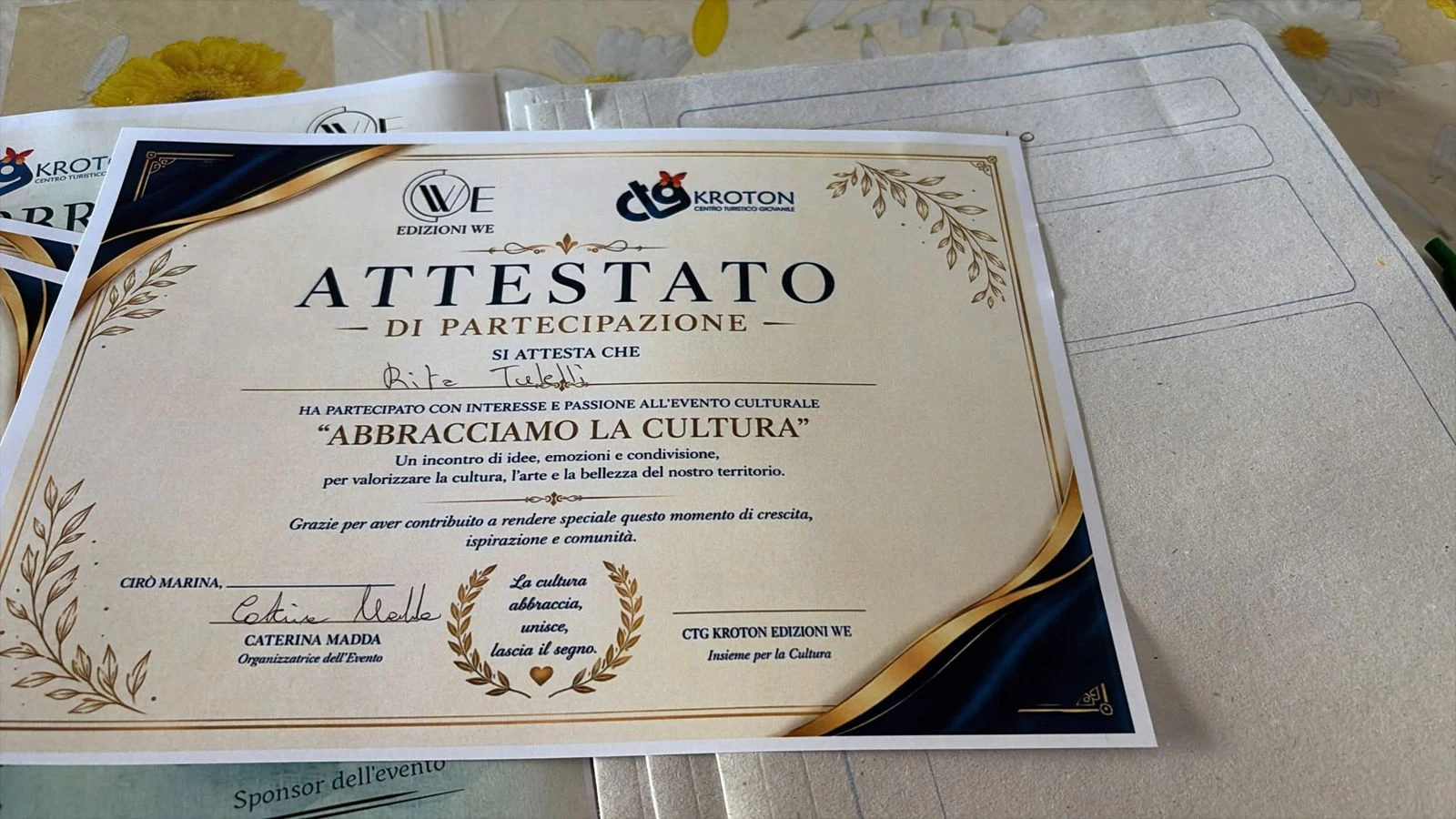 L'Avvocato e criminologa Rita Tulelli protagonista della Rassegna culturale "Abbracciamo la Cultura"