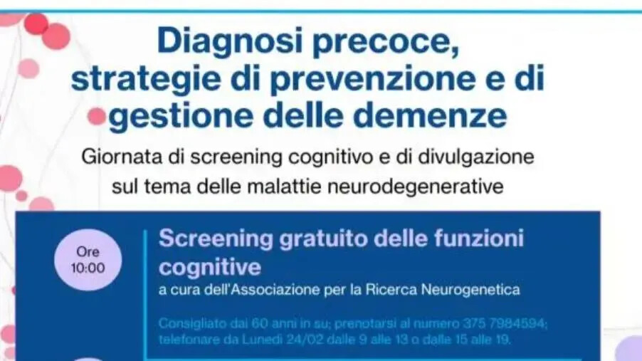 A Petilia Policastro screening gratuito delle funzioni cognitive images A Petilia Policastro screening gratuito delle funzioni cognitive