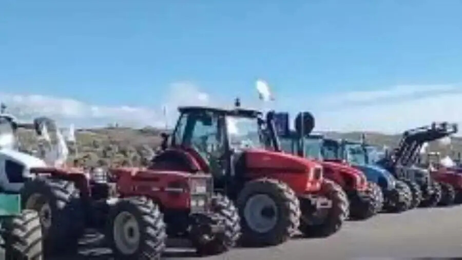 images Protesta dei trattori, in 100 per le strade di Castrovillari: stasera presidio a Lamezia Terme