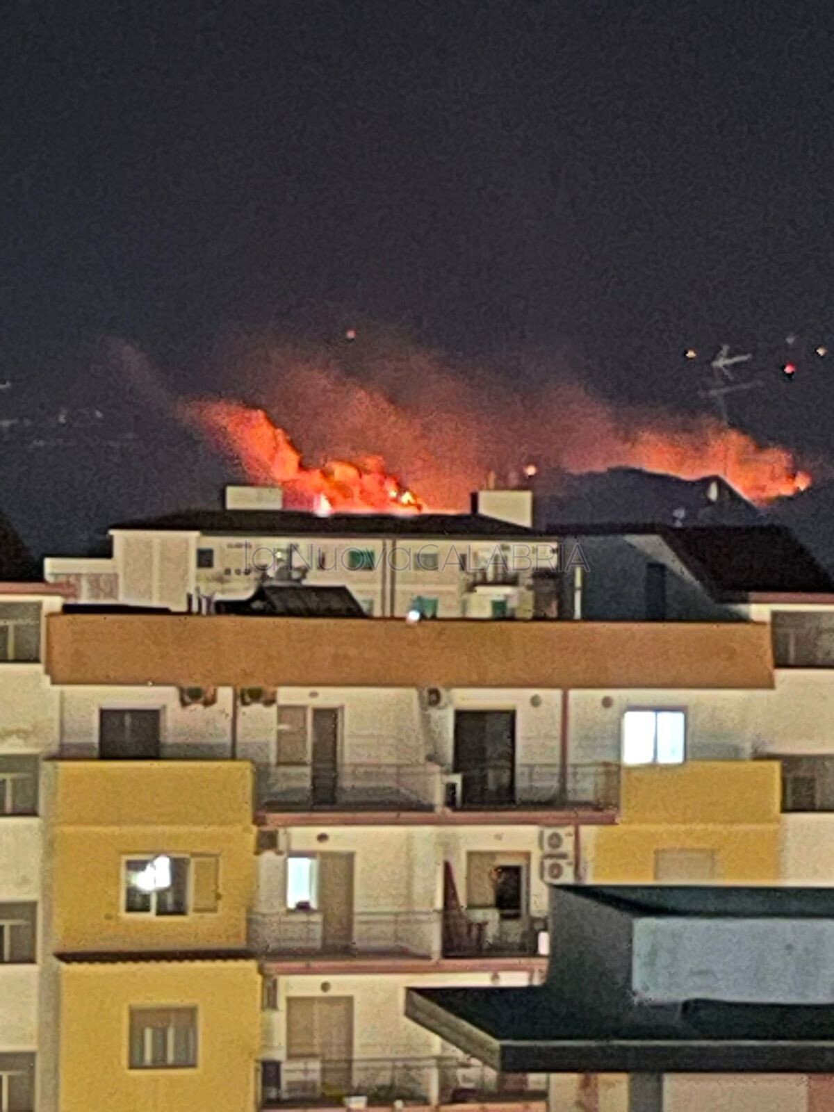 Paura a Roccelletta di Borgia, in fiamme una vasta area di campagna images Paura a Roccelletta di Borgia, in fiamme una vasta area di campagna