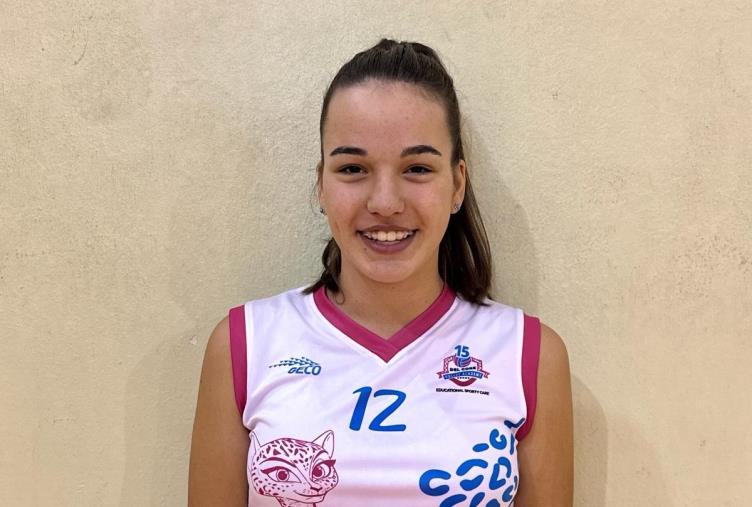 images La giovane promessa del volley reggino Viktoria Oksyuk tra le 21 italiane convocate per il Club Italia Sud