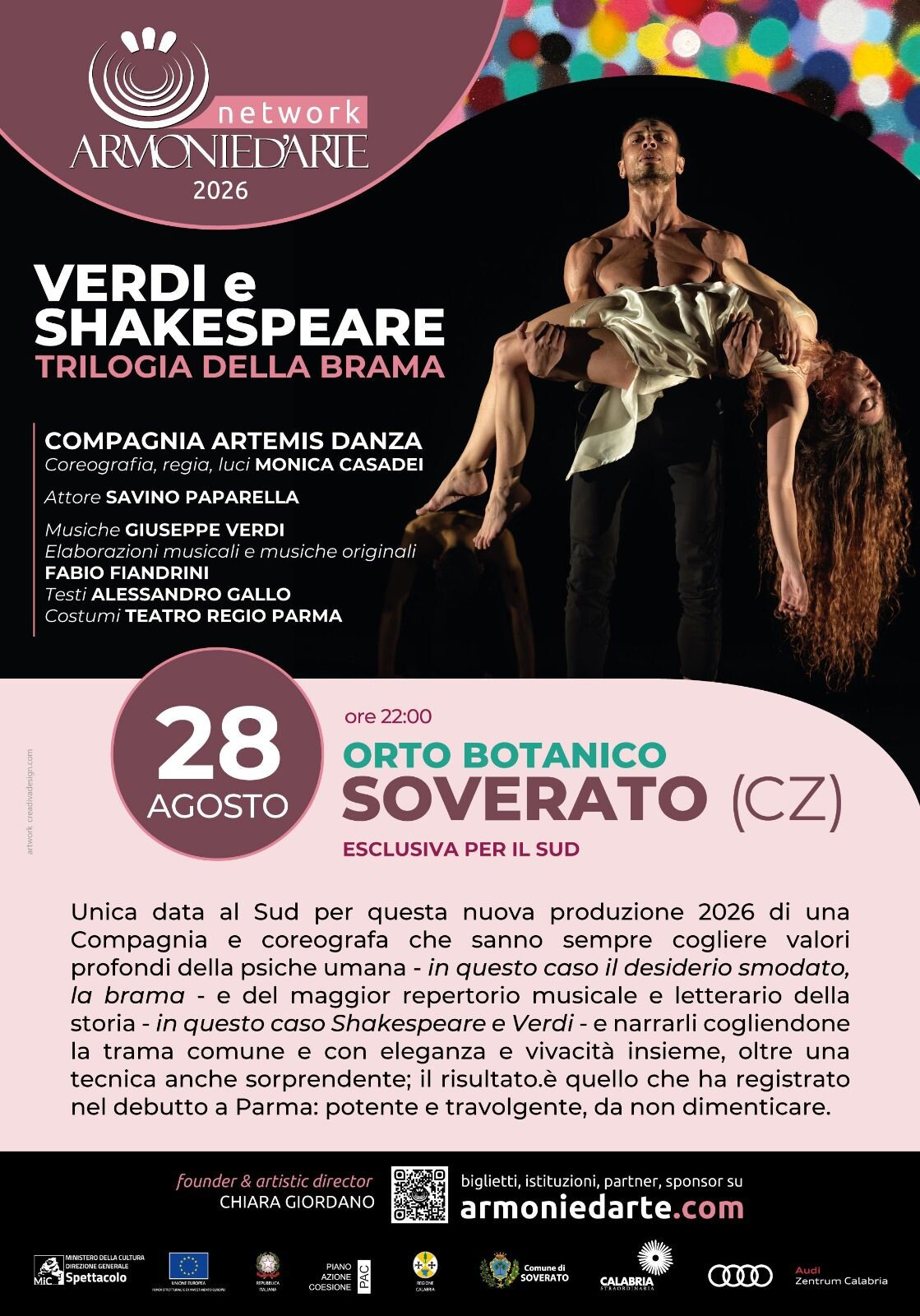 Armonie d'arte, Verdi e Shakespeare: la brama che diventa spettacolo con la Compagnia Artemis Danza images Armonie d'arte, Verdi e Shakespeare: la brama che diventa spettacolo con la Compagnia Artemis Danza