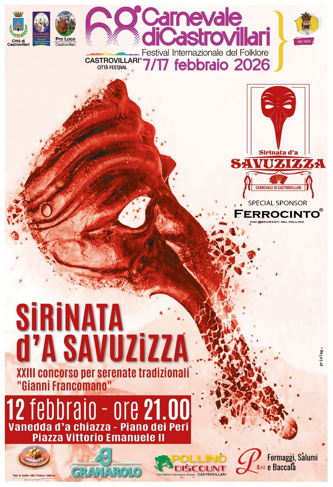 images L'incoronazione di Re Carnevale apre la 68ª edizione del Carnevale di Castrovillari 