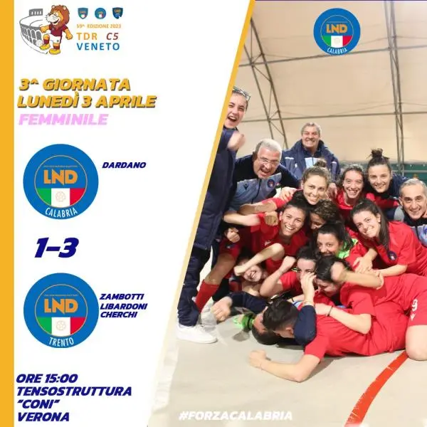 Torneo delle Regioni, Dolce sconfitta per la Calabria che passa ai quarti da seconda images Torneo delle Regioni, Dolce sconfitta per la Calabria che passa ai quarti da seconda