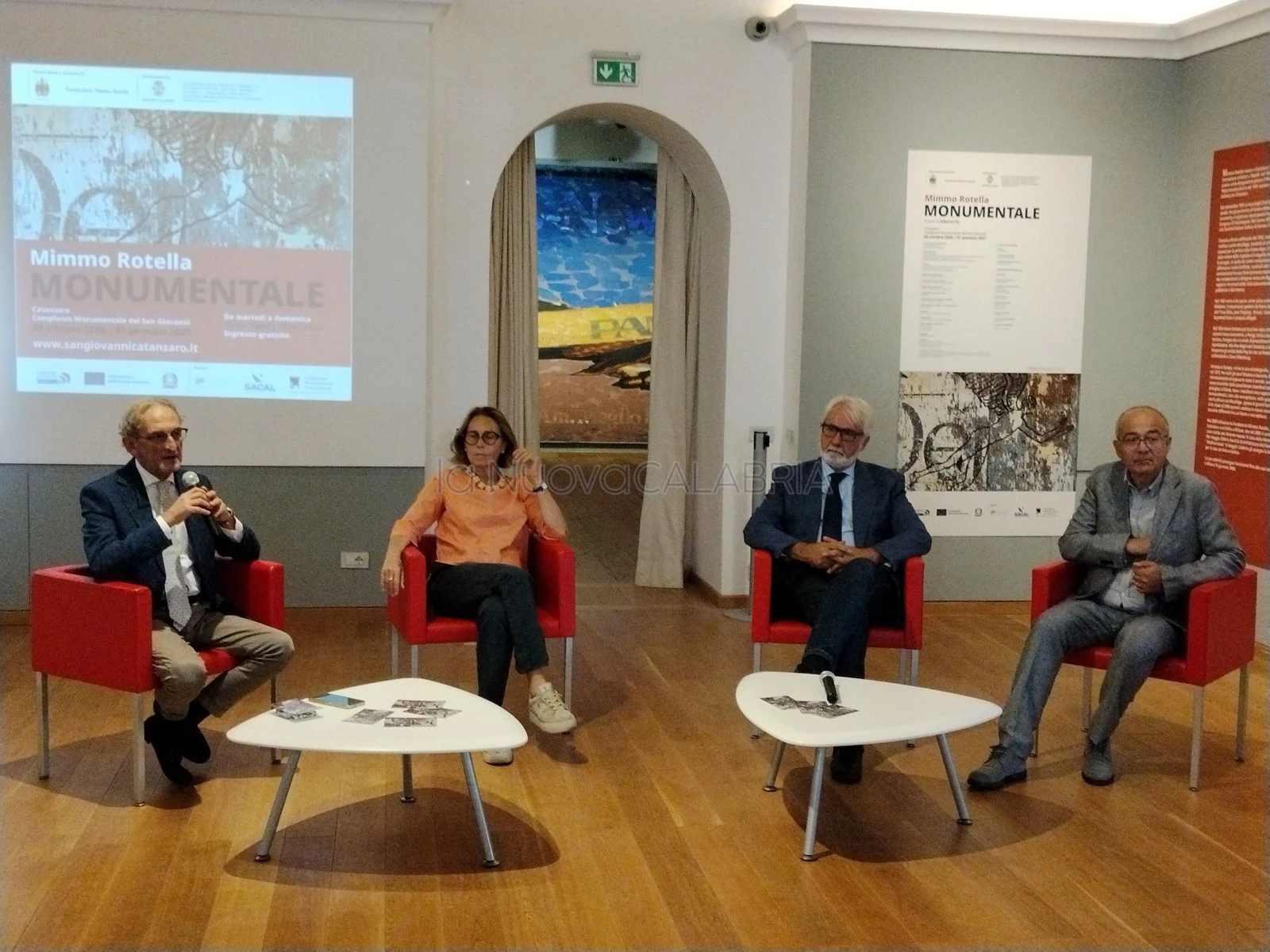 Catanzaro, presentata “Mimmo Rotella. MONUMENTALE”: l'esposizione al San Giovanni fino a Gennaio