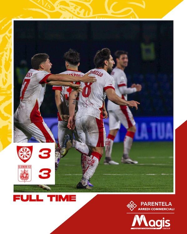 Serie BKT, CARRARESE vs CATANZARO: 3-3 finale. Le Aquile pareggiano nel recupero images Serie BKT, CARRARESE vs CATANZARO: 3-3 finale. Le Aquile pareggiano nel recupero