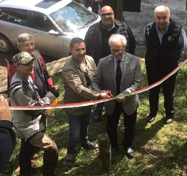 images Fagnano Castello, inaugurato il campo Fidasc Field target "Monte Caloria"