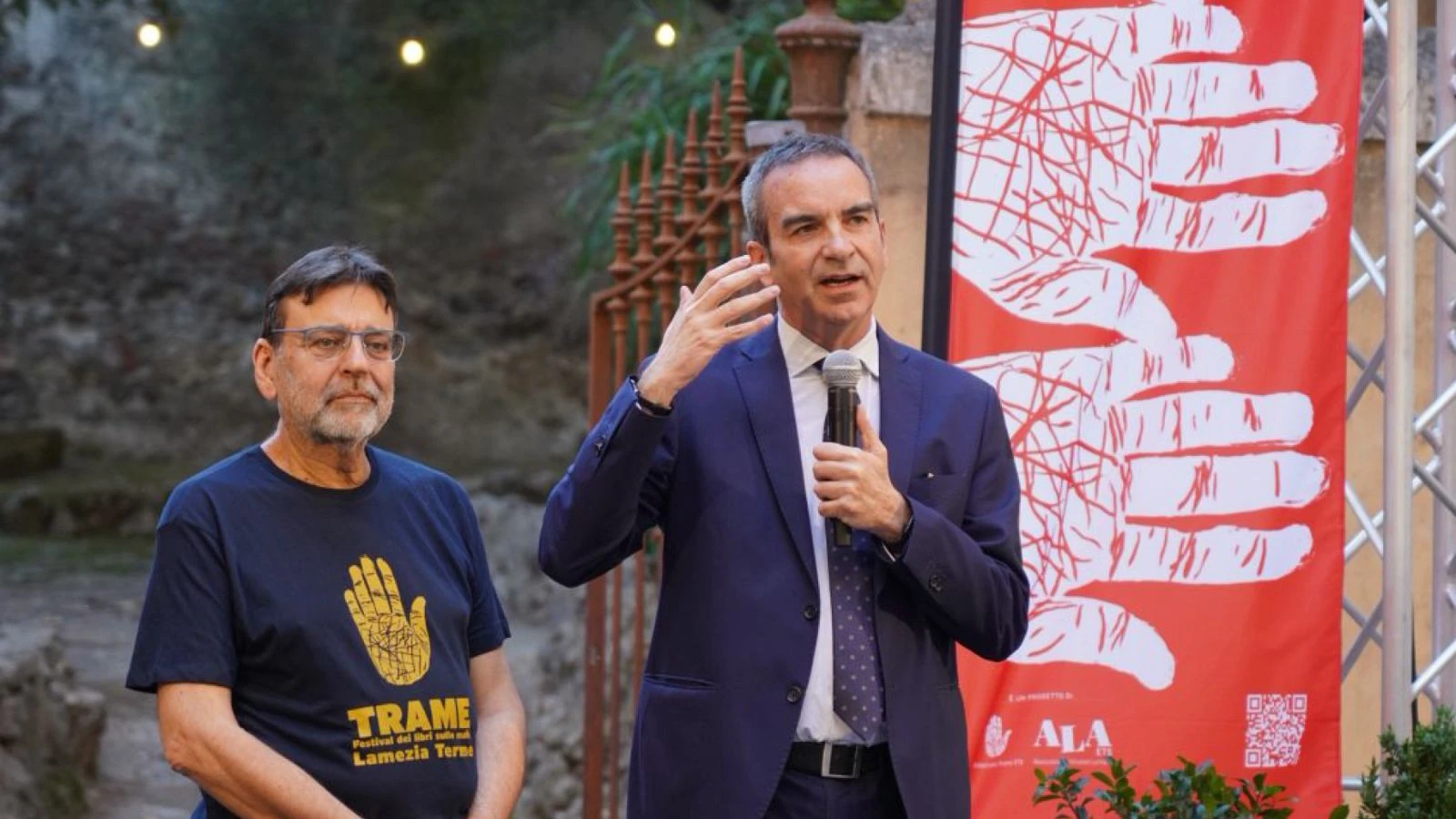Occhiuto al Festival Trame: “La Regione pronta a sostenere nuovi spazi culturali e il riuso dei beni confiscati”