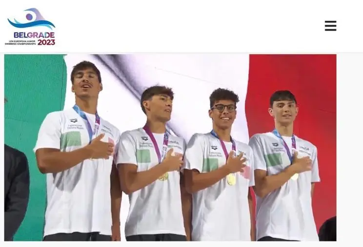 images Campionati Europei Juniores di Nuoto: la Calabria protagonista con Davide Passafaro