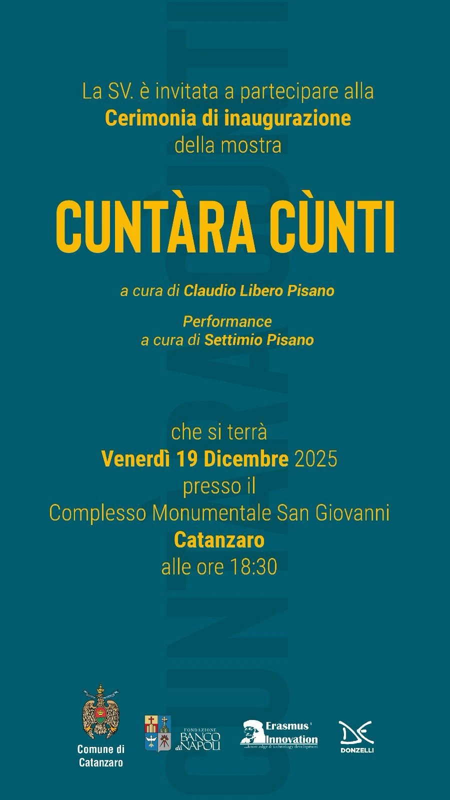 Castello di Fiaba-Magie di Natale e Racconti di Calabria, al Complesso San Giovanni aprirà la mostra “Cuntàra cùnti”