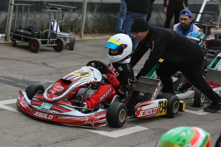 images Karting, il pilota catanzarese Salvatore Giglio vince e convince: ancora al podio Coppa Italia 