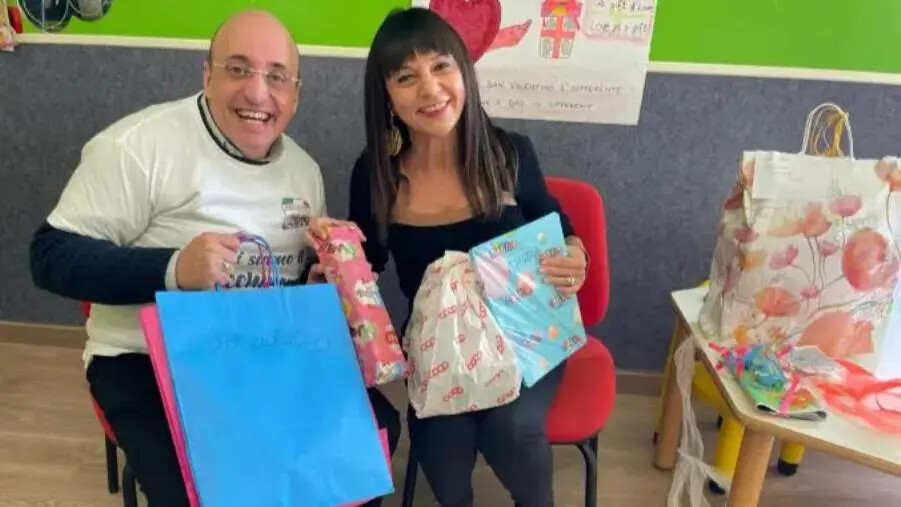 images Dedicare la giornata dell'amore ai bimbi meno fortunati: a Catanzaro il dono di Biricchinopoli a don Roberto Corapi