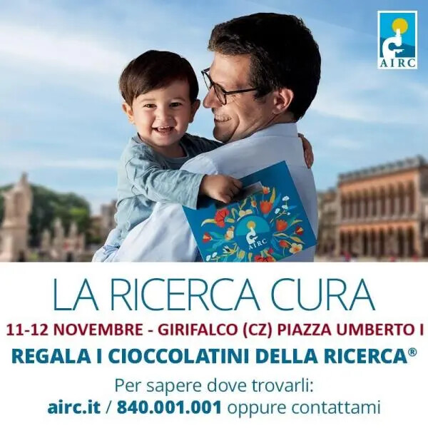 images Sabato 11 e domenica 12 a Girifalco tutti in piazza con AIRC
