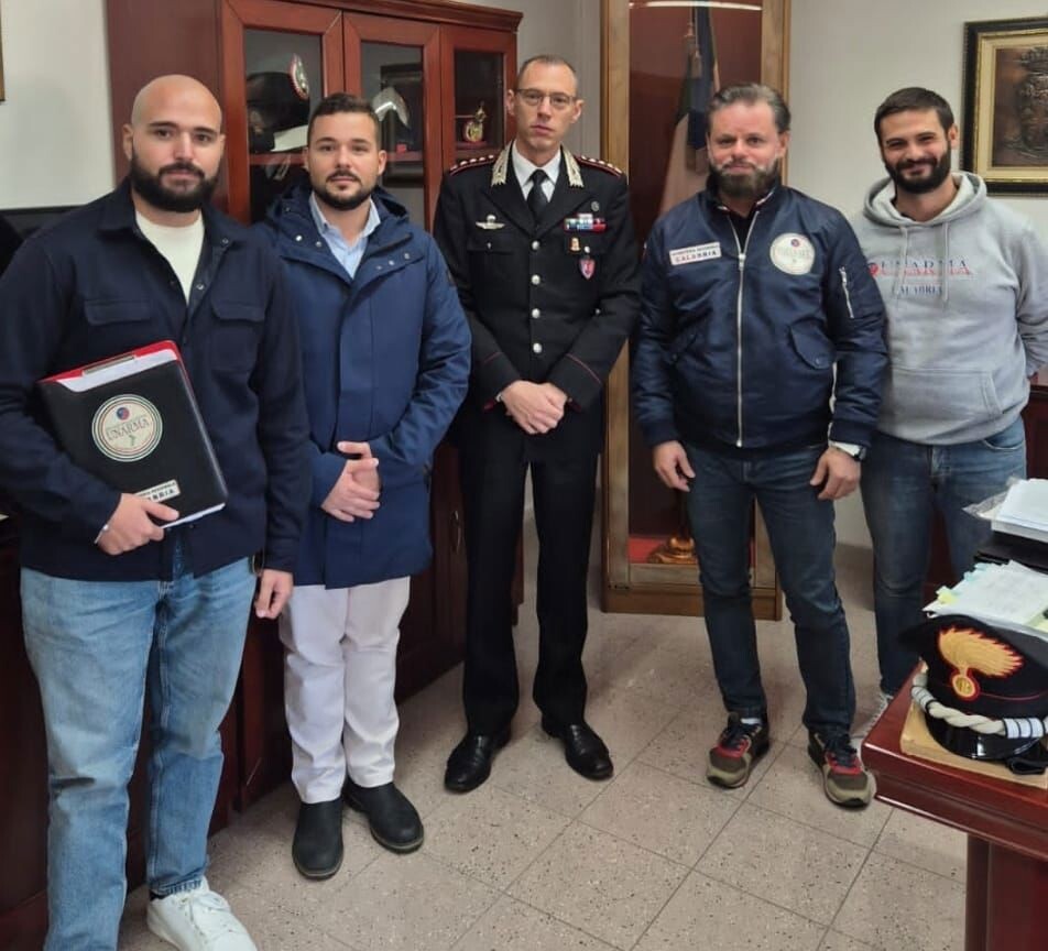 images Unarma in visita alla Scuola Allievi Carabinieri di Reggio Calabria