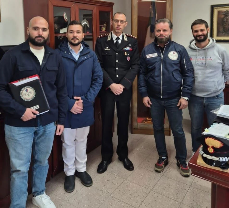 Unarma in visita alla Scuola Allievi Carabinieri di Reggio Calabria