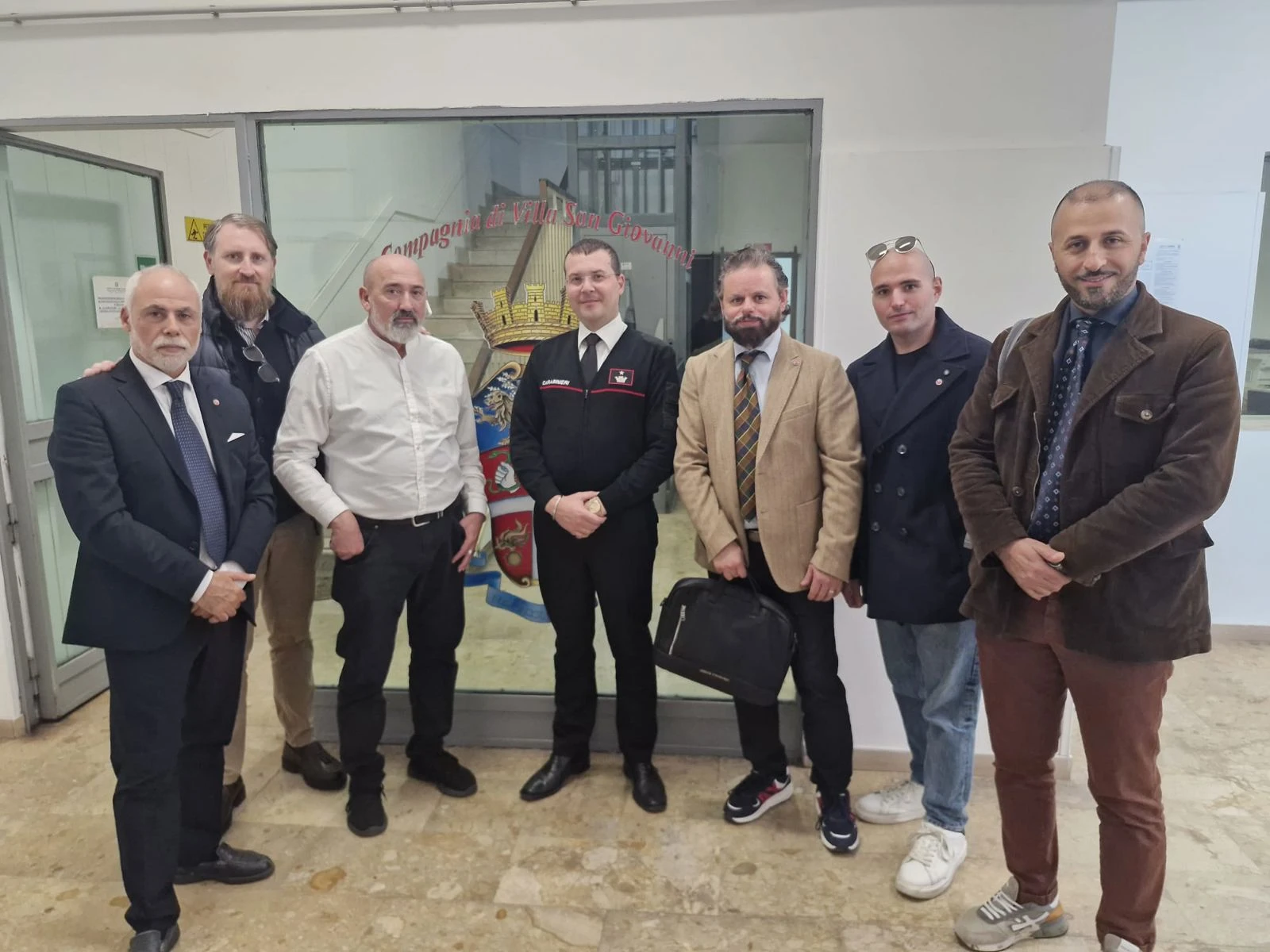 Unarma in visita alla Compagnia Carabinieri di Villa San Giovanni 