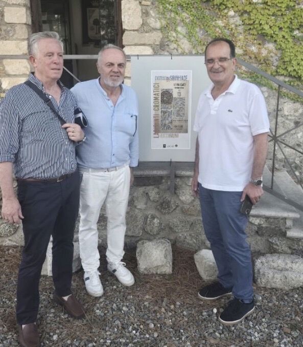 images Il consigliere regionale Bruno al vernissage di “Labirinti cromatici”: “L’arte di Bruno valorizza Squillace e racconta la Calabria”