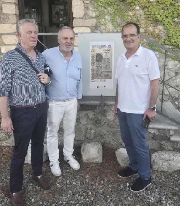 Il consigliere regionale Bruno al vernissage di “Labirinti cromatici”: “L’arte di Bruno valorizza Squillace e racconta la Calabria”