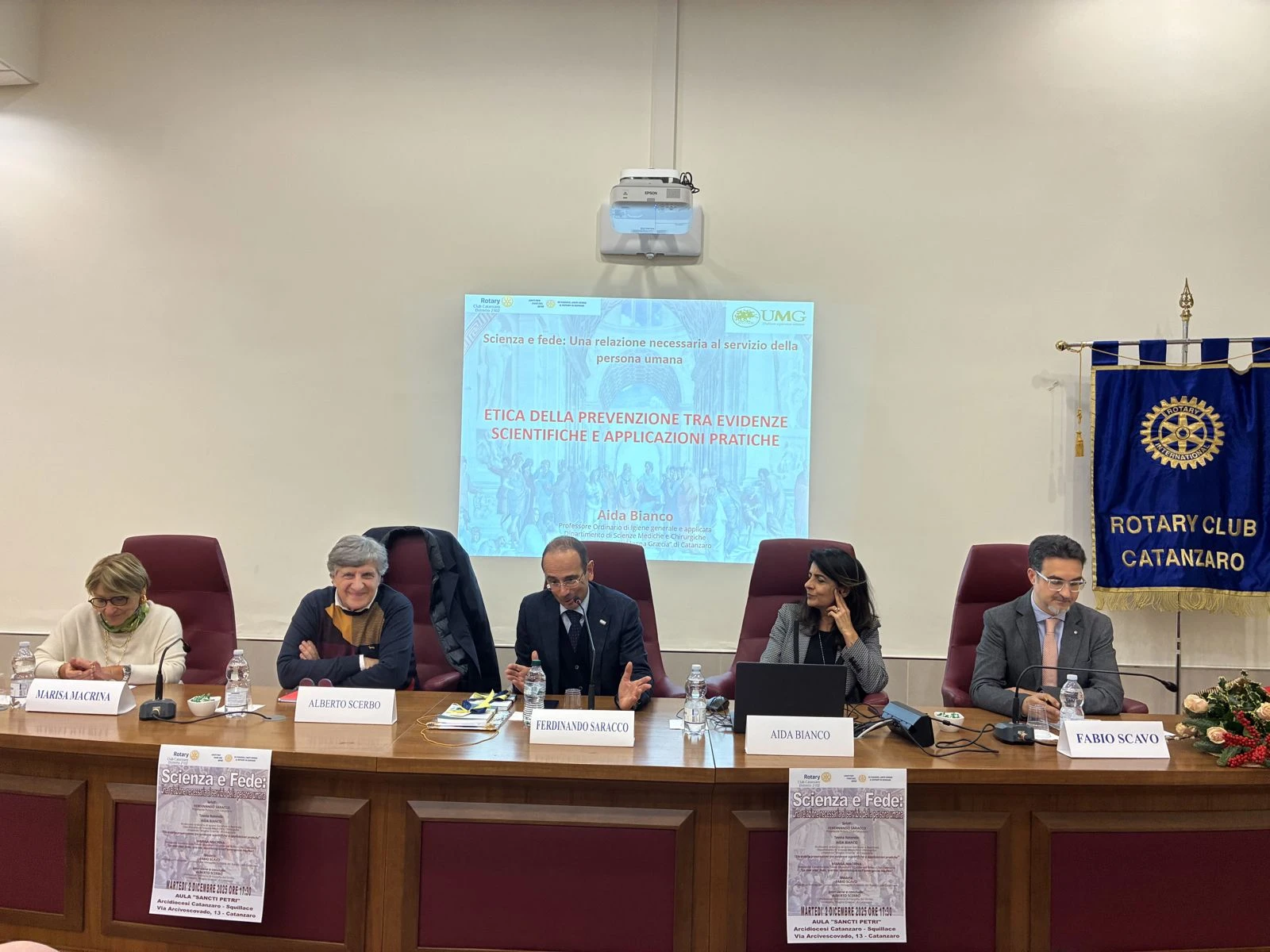 Rotary Club Catanzaro: un convegno per rileggere il rapporto tra scienza, fede ed etica