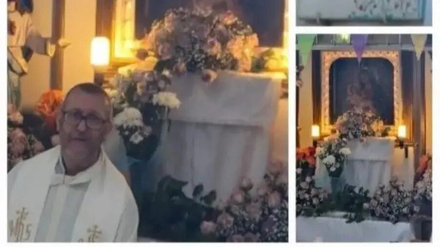 images Don Maurizio Franconiere celebra la Madonna del Carbone, luce della devozione popolare