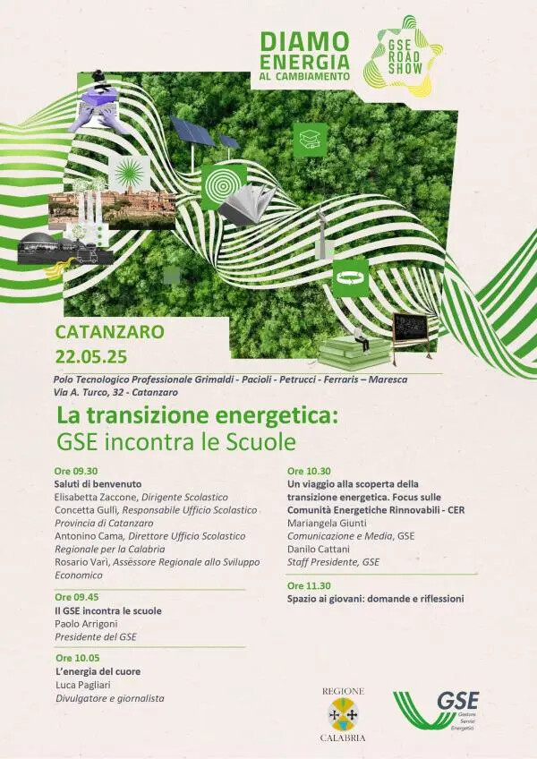 images Catanzaro, al Polo "Grimaldi-Pacioli-Petrucci-Ferraris-Maresca" si parla di transizione energetica