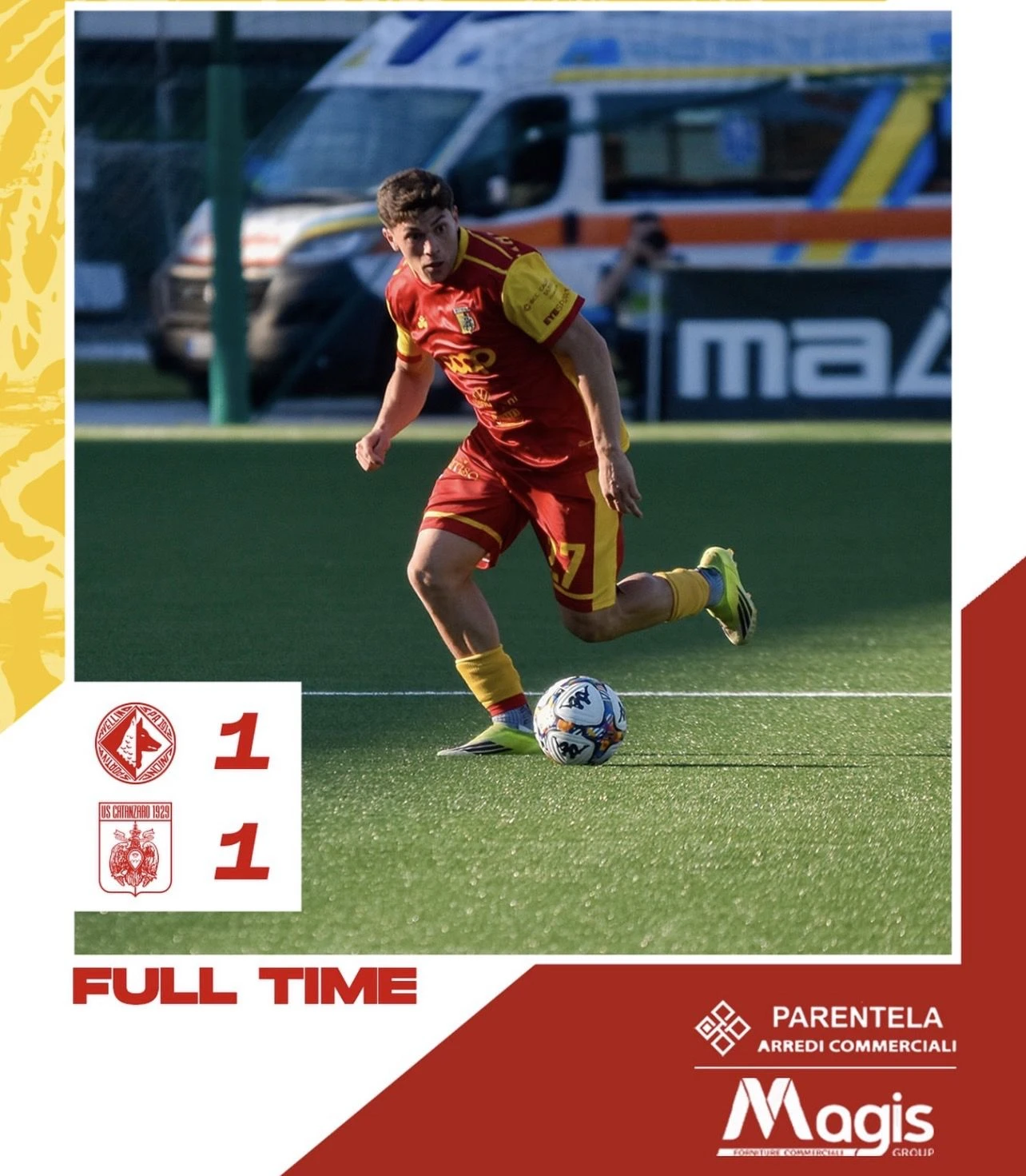 Il corsivo giallorosso  Un pomeriggio delle beffe per le "Aquile". Occasione vittoria buttata al vento