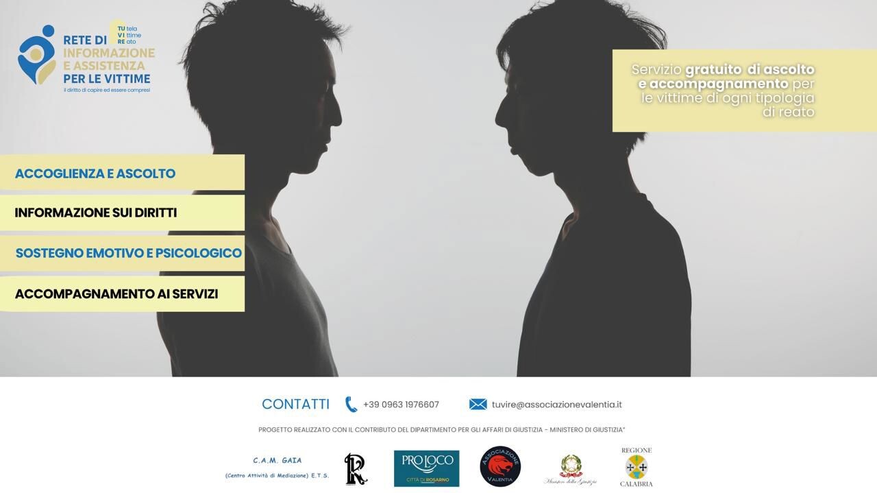 Vittime di reato, al via la rete gratuita di informazione e assistenza: sportelli territoriali e numero unico images Vittime di reato, al via la rete gratuita di informazione e assistenza: sportelli territoriali e numero unico