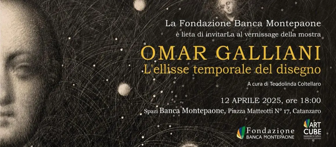 Catanzaro, la Fondazione Banca di Montepaone presenta il Vernissage della Mostra di Omar Galliani images Catanzaro, la Fondazione Banca di Montepaone presenta il Vernissage della Mostra di Omar Galliani