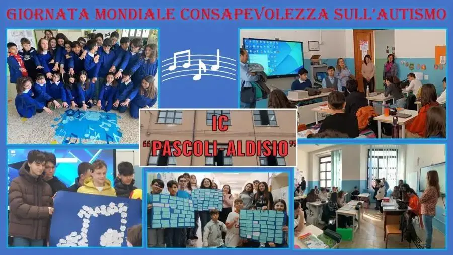 images Giornata dell'autismo a Catanzaro: le attività all'Istituto "Pascoli-Aldisio"