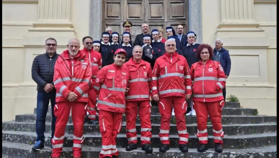 images Le Infermiere Volontarie della Croce Rossa celebrano Santa Caterina da Siena